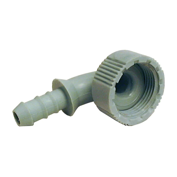 Raccord coudé pour tuyau Ø10 - femelle G3/4
