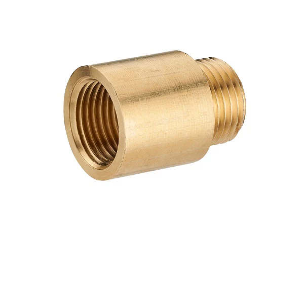 Allonge de robinet laiton brut