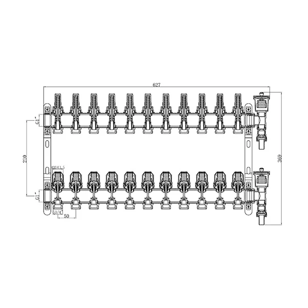 Collecteur inox plancher chauffant - Image 41