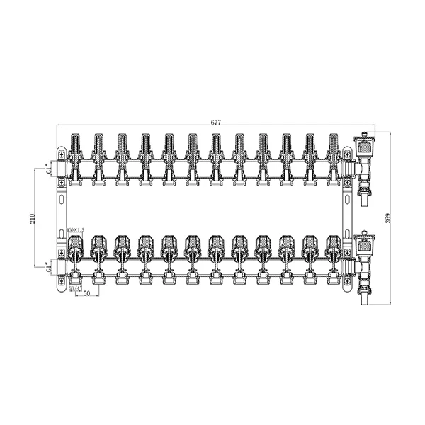 Collecteur inox plancher chauffant - Image 45