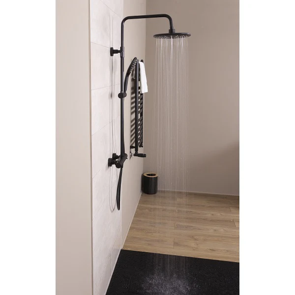 Colonne de Douche Thermostatique Noire BERENS - Image 5