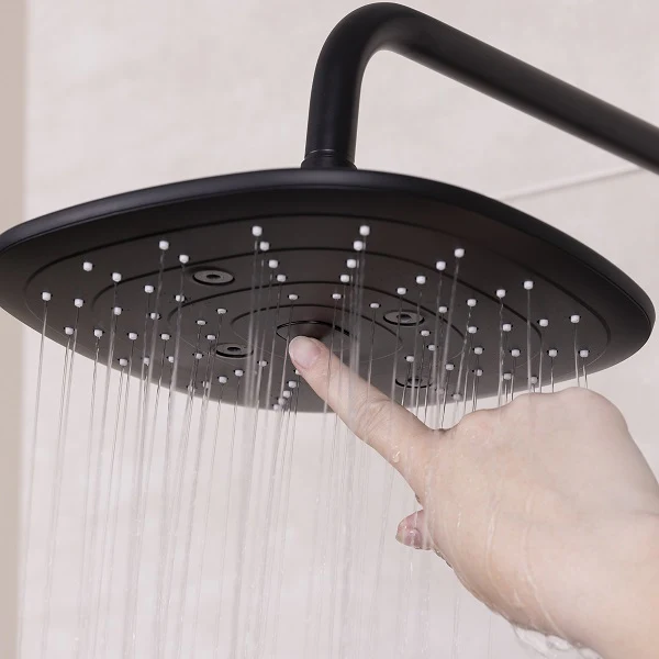 Colonne de Douche Thermostatique Noire BERENS - Image 6