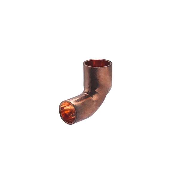 Coude Cuivre à Souder 90° Petit Rayon Mâle Femelle 92 CU - Image 2