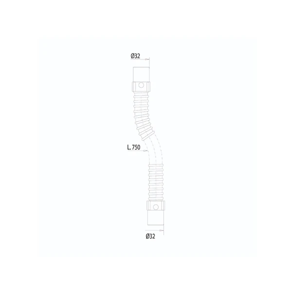 Flexible d'évacuation lavabo - Image 3