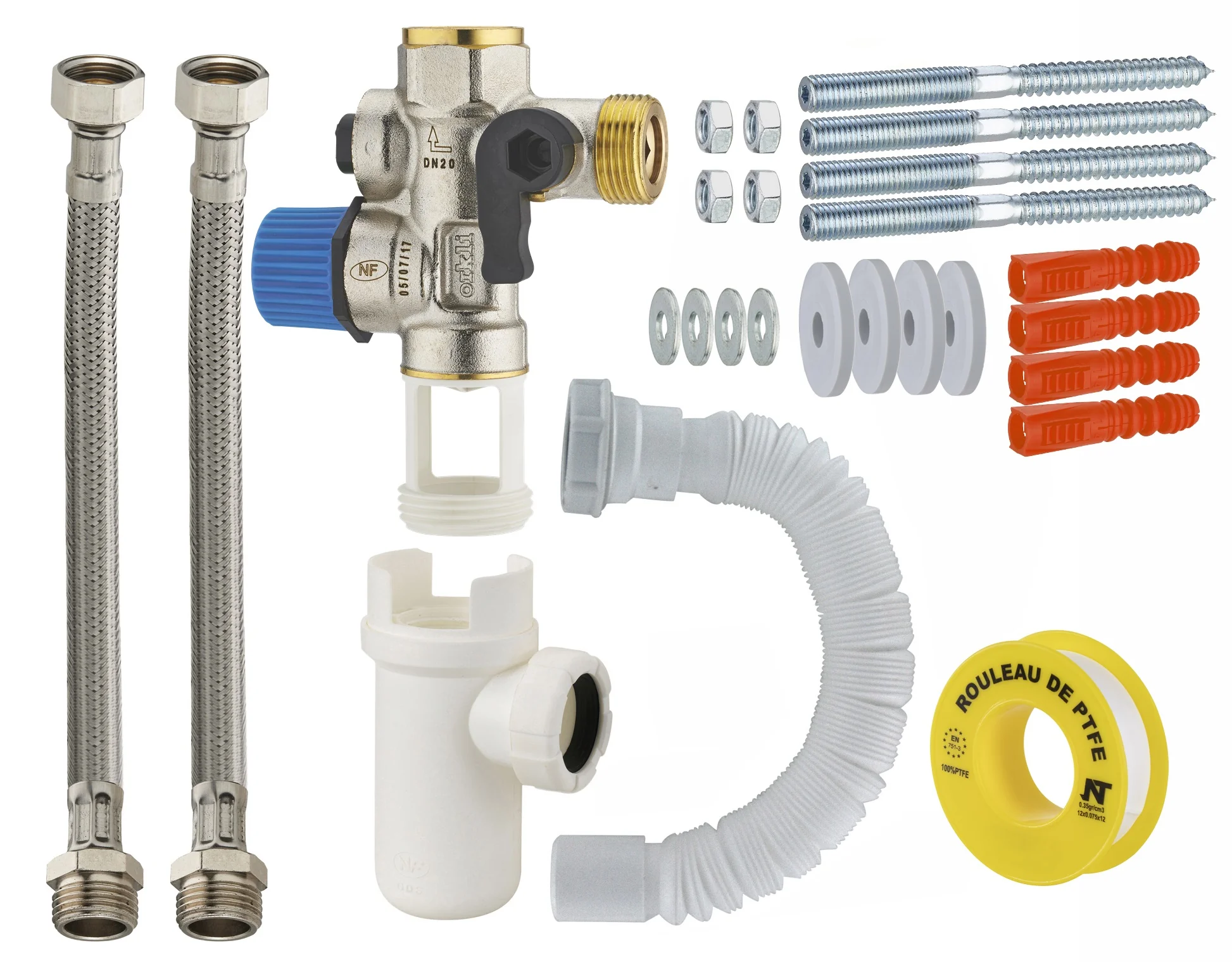 Kit anti corrosion raccordement chauffe eau