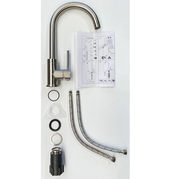 Mitigeur évier haut CORDOBA inox brossé - Image 5