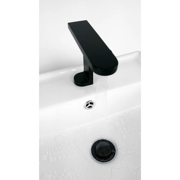 Mitigeur de lavabo noir MERIDA - Image 6