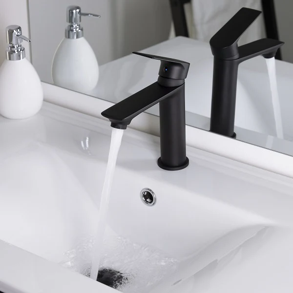Mitigeur lavabo noir NYTIA - Image 2