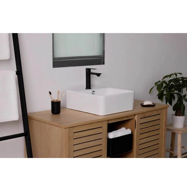 Mitigeur lavabo noir NYTIA - Image 5