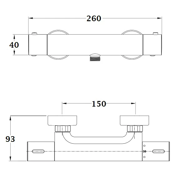 Mitigeur Thermostatique NF Douche LINEATHERM - Image 4