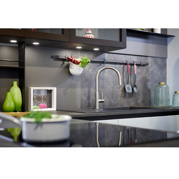 Mitigeur évier haut ILHEA inox brossé - Image 3