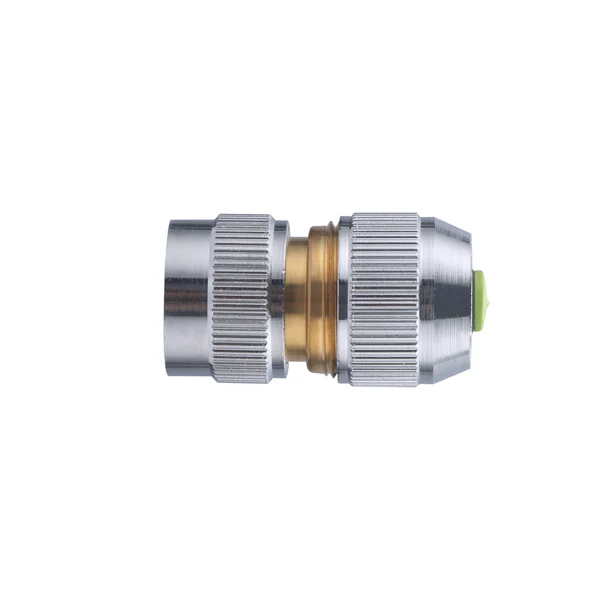 Raccord Arrosage Laiton Chromé Aquastop 6 Billes - Image 3