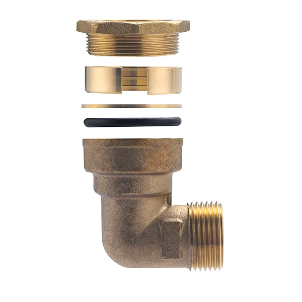 Raccord PE Laiton Coude Mâle - Image 19