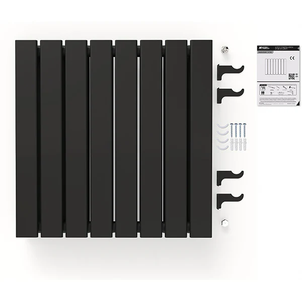 Radiateur horizontal double noir NYTIA - Image 12