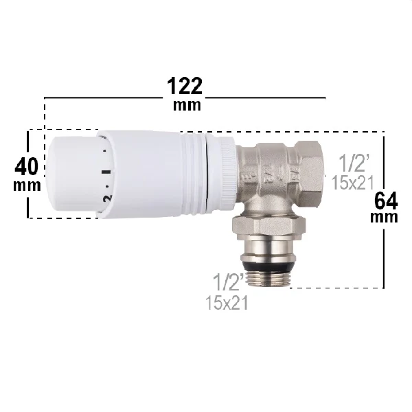 Robinet Thermostatique pour Radiateur - Image 4