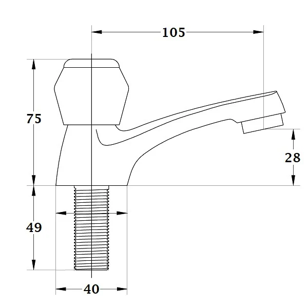Robinet lave mains BOURGET - Image 3