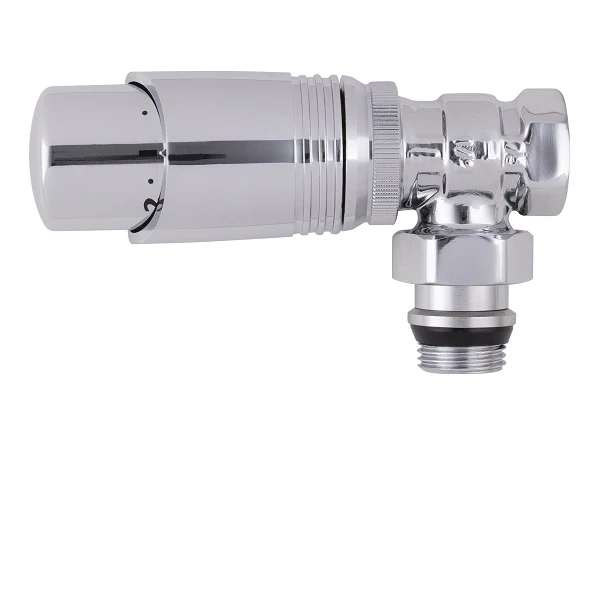 Robinet thermostatique chrome pour radiateur - Image 2