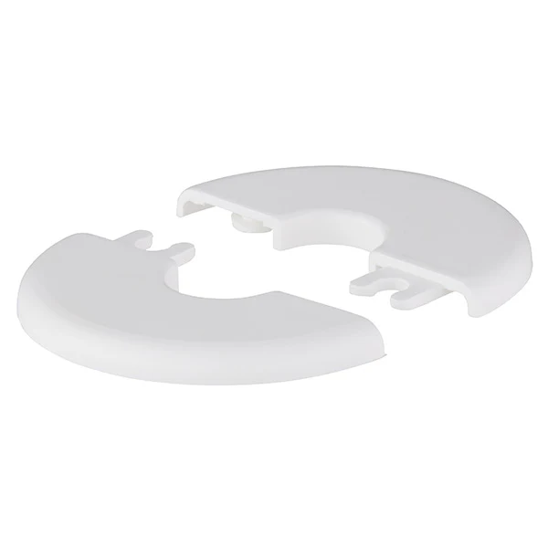 Rosace ronde a agrafes blanc (x2) - Image 7