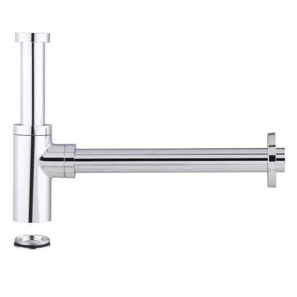 Siphon de lavabo apparent en laiton - Image 4