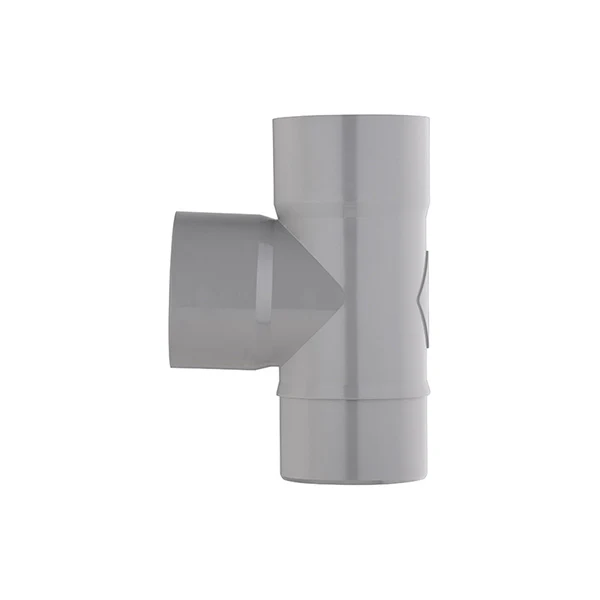 Té droit PVC 87° mâle femelle - Image 13