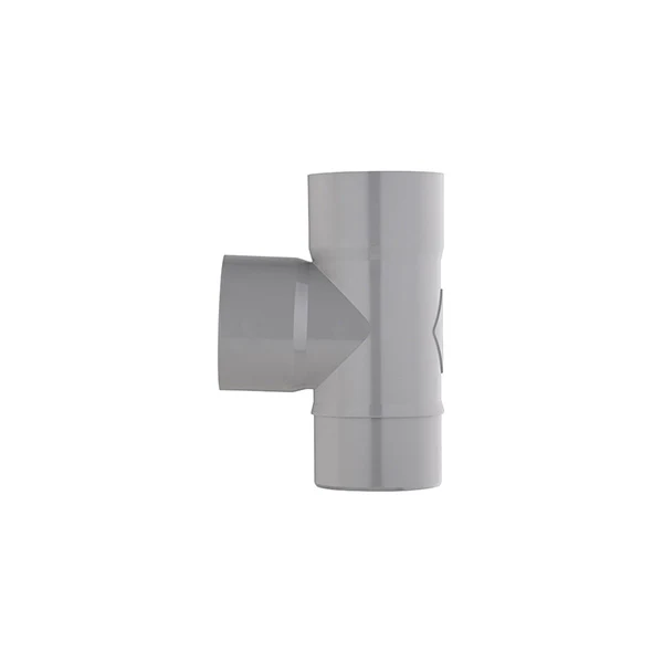 Té droit PVC 87° mâle femelle - Image 3