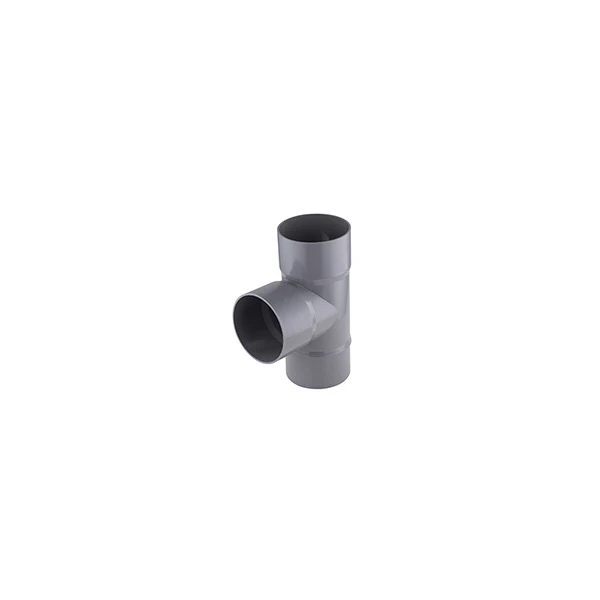 Té droit PVC 87° mâle femelle - Image 8