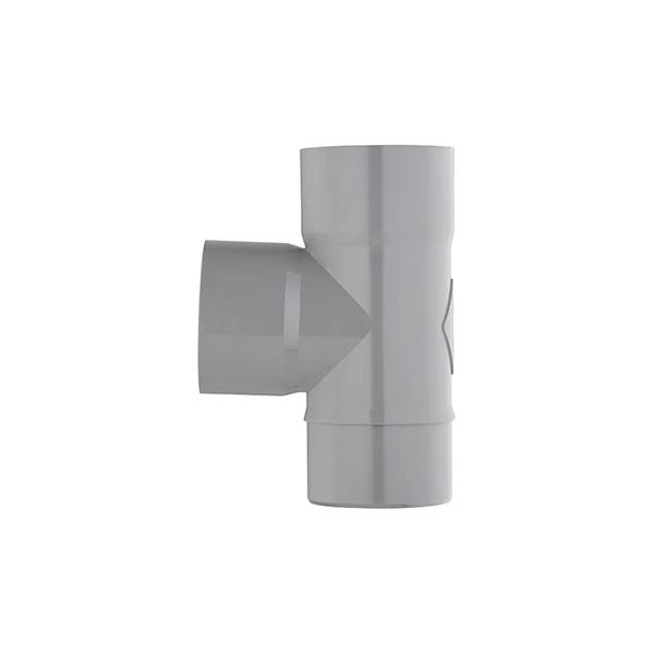 Té droit PVC 87° mâle femelle - Image 9