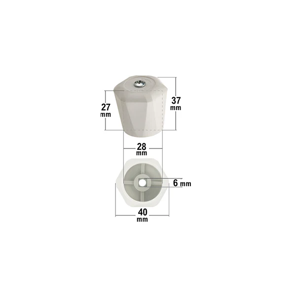 Volant robinet radiateur manuel - Image 3